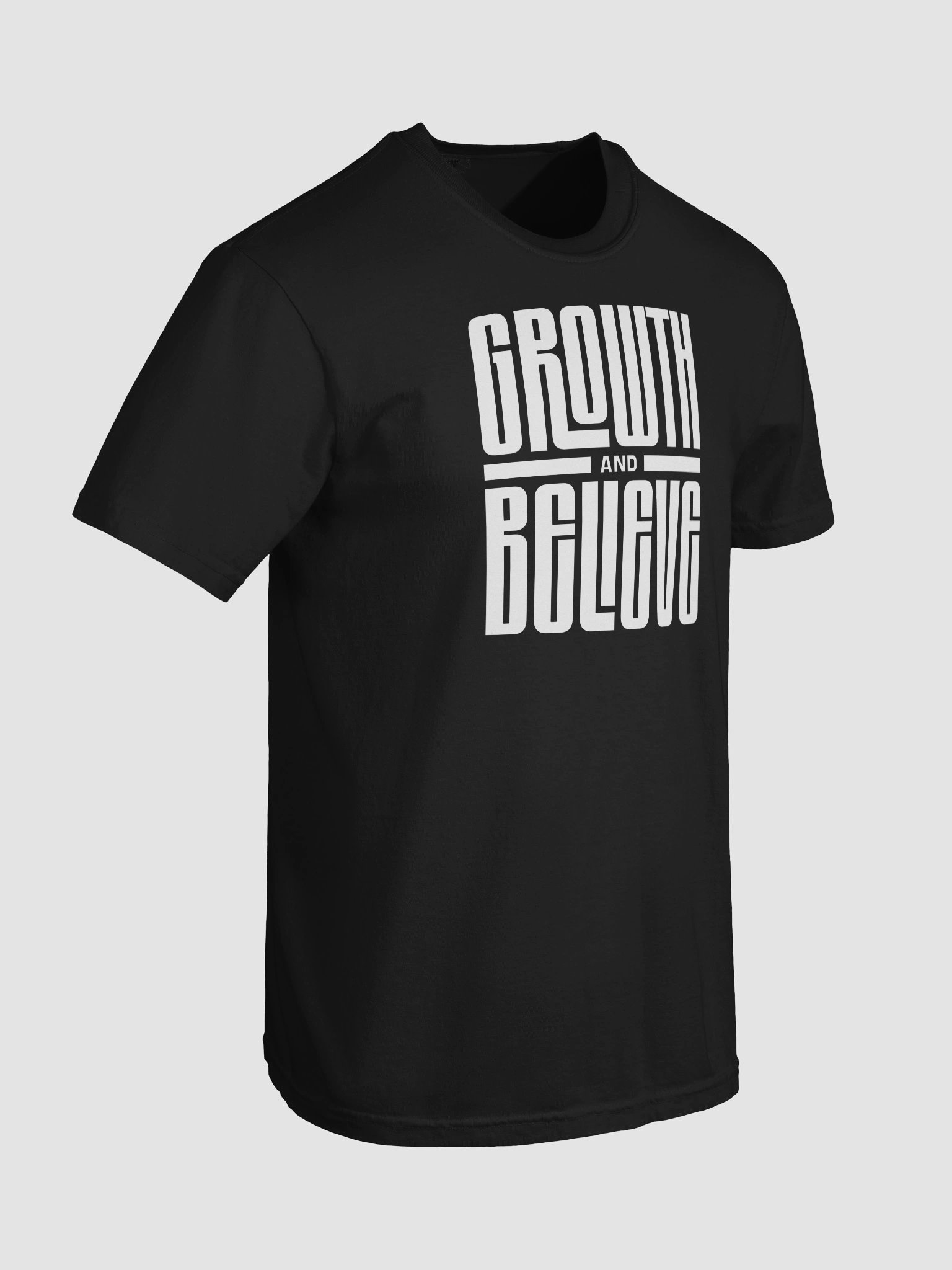Growth and Believe Inspirational Graphic Tee product image (8)