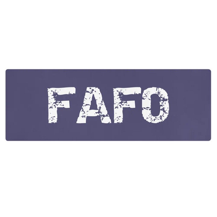 FAFO Yoga Mat product image (1)