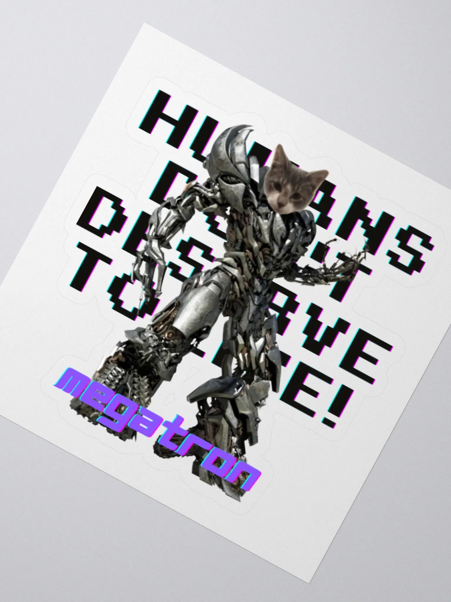 Megatron Revolution Sticker product image (2)