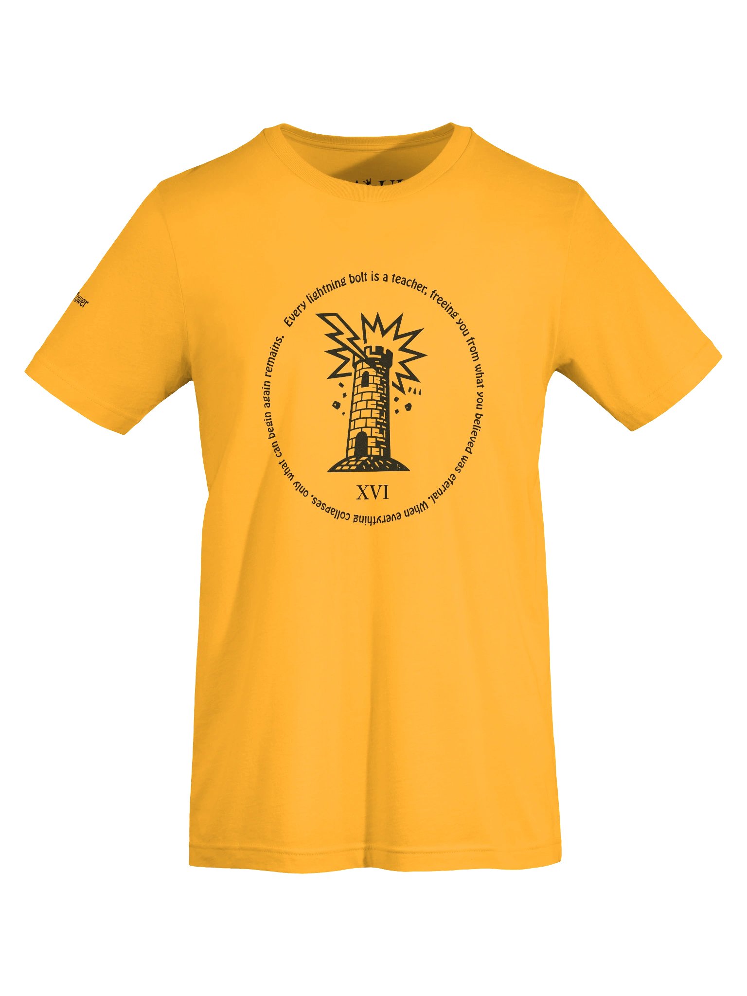 The Tower - ArcanaPop T-Shirt – Where Tarot Magic Meets Pop Art product image (6)