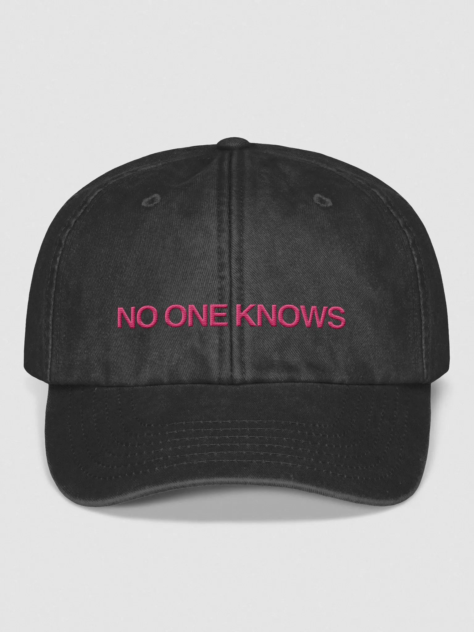 NO ONE KNOWS Cap product image (2)