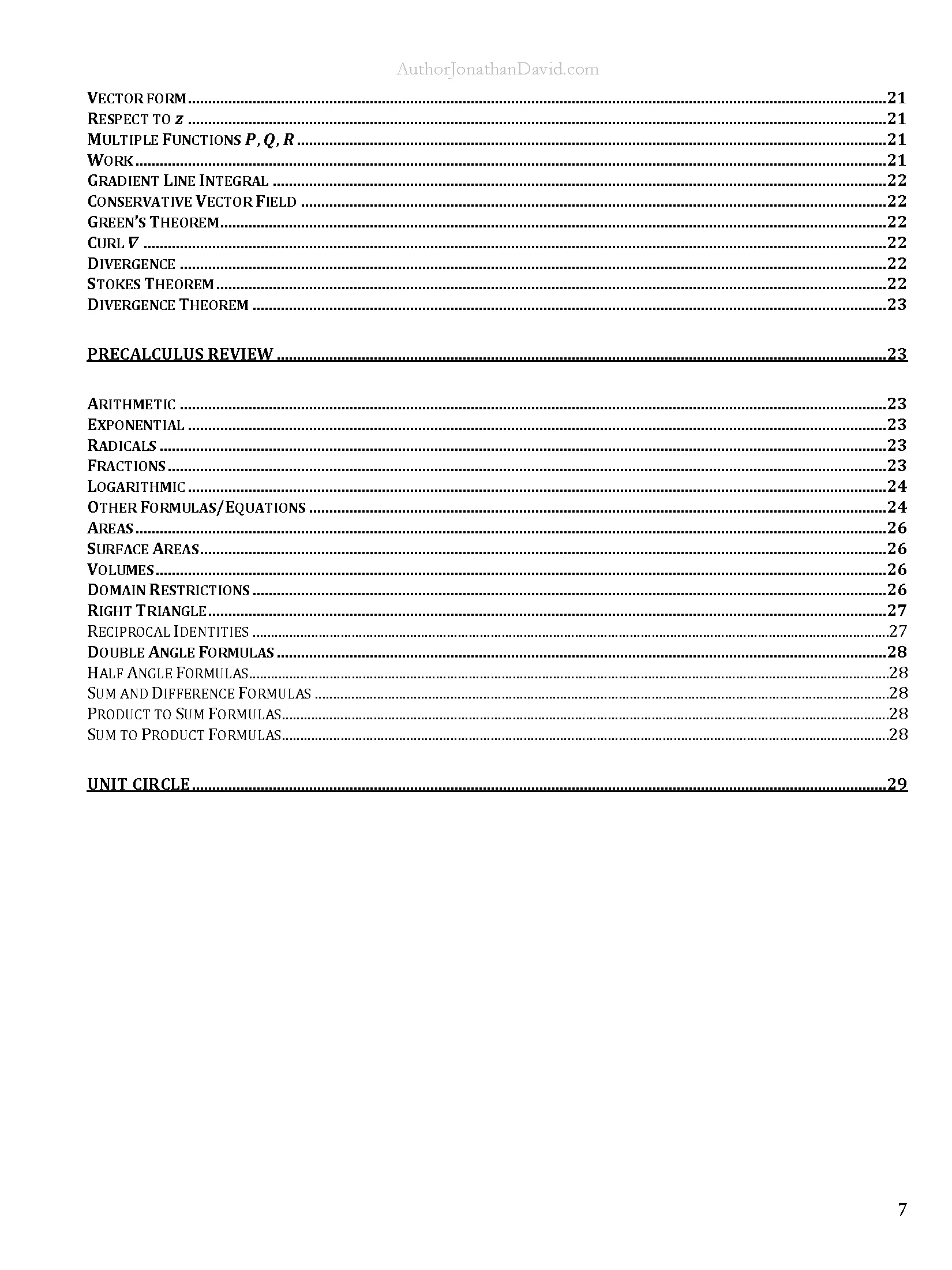 The Ultimate Cheat Sheet for STEM Majors | Calculus 3 product image (4)