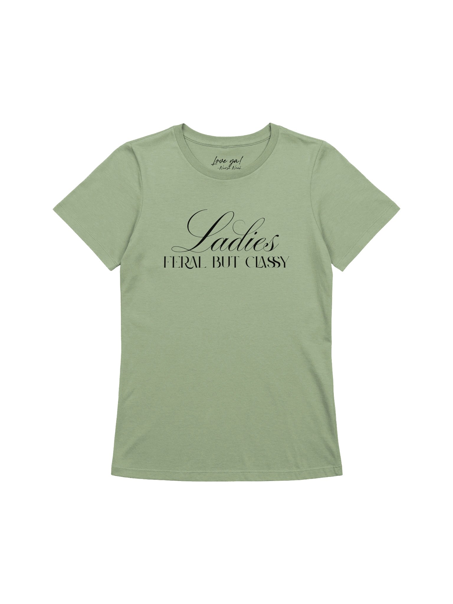 Ladies - Feral But Classy (relaxed tee) product image (21)