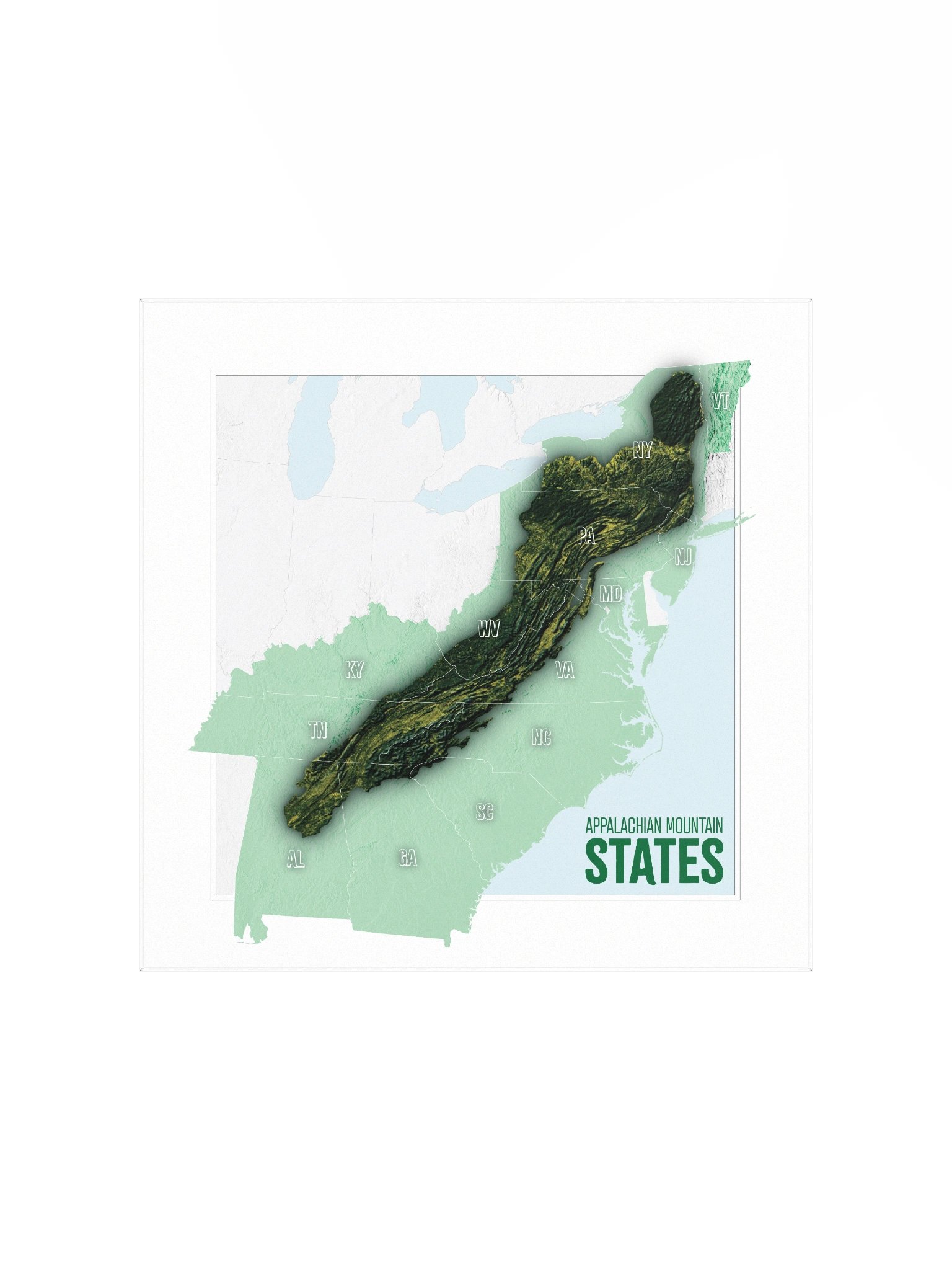 The States of the Appalachian Mountains product image (1)