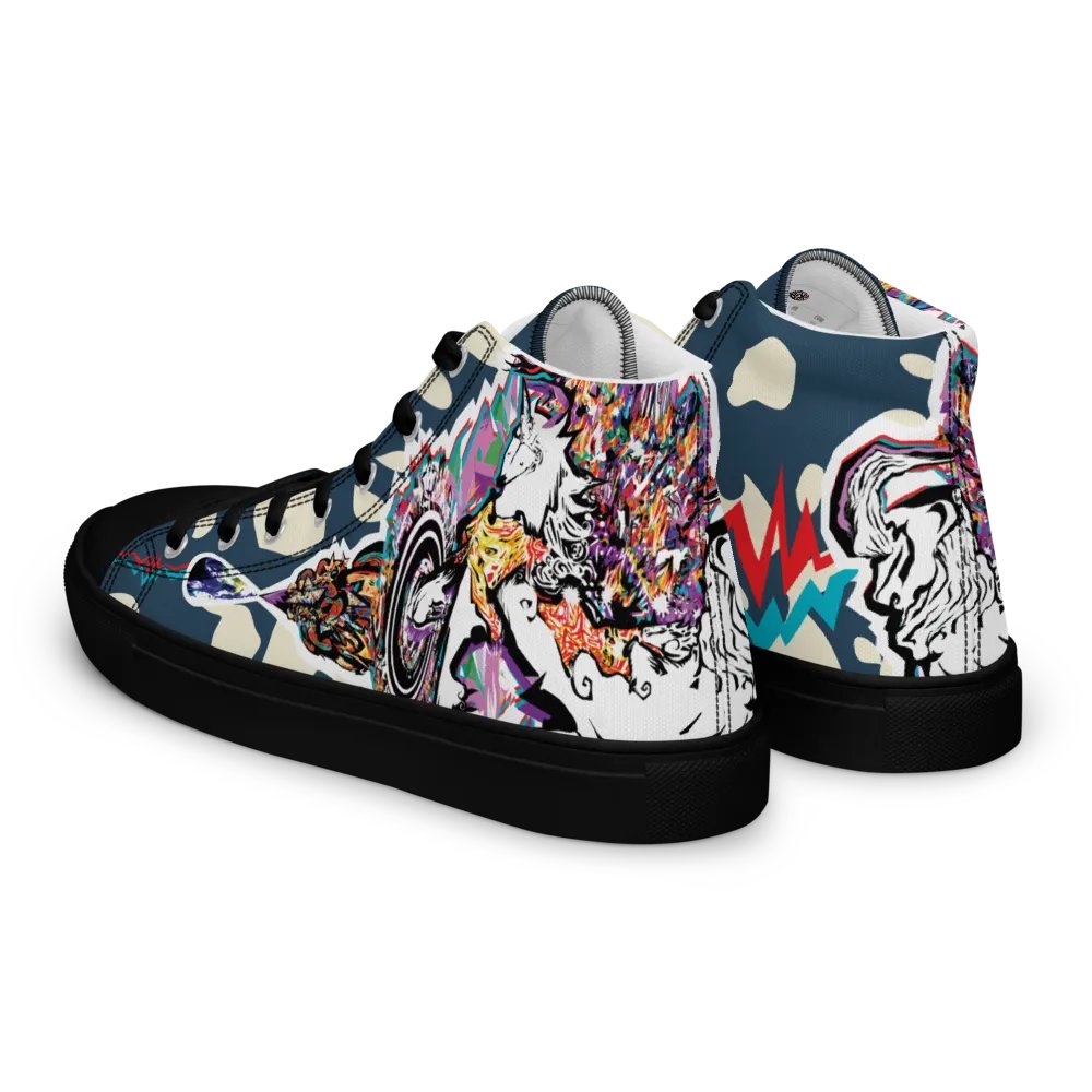 Unicorn High Top Canvas product image (5)