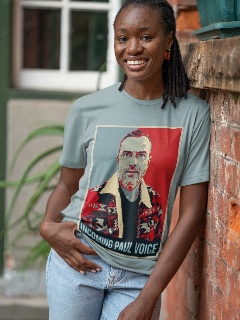 Incoming Paul Voice Pop Art Poster Tee product image (3)