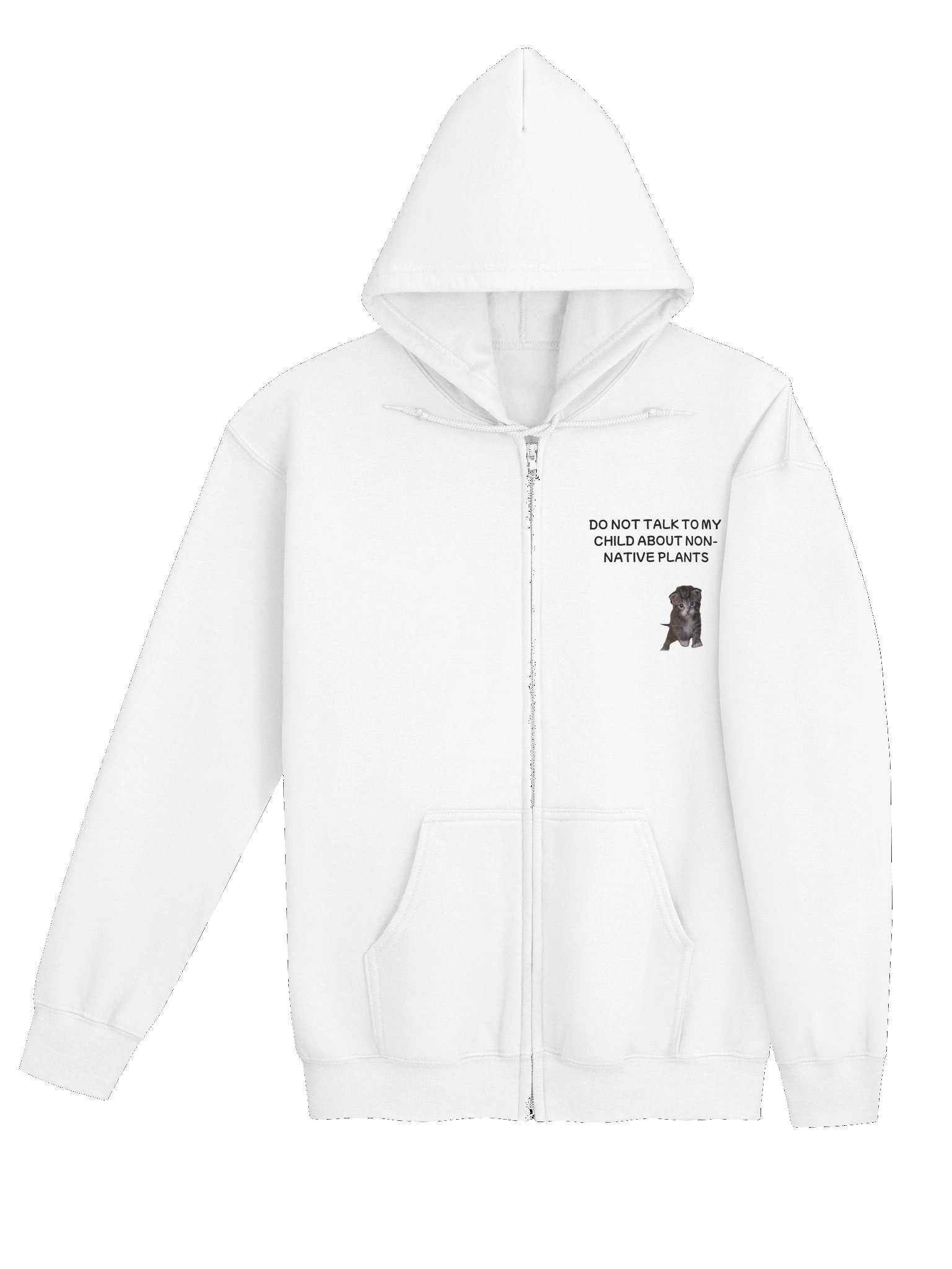 Do Not Talk to My Child About Non-Native Plants Zip Hoodie product image (36)