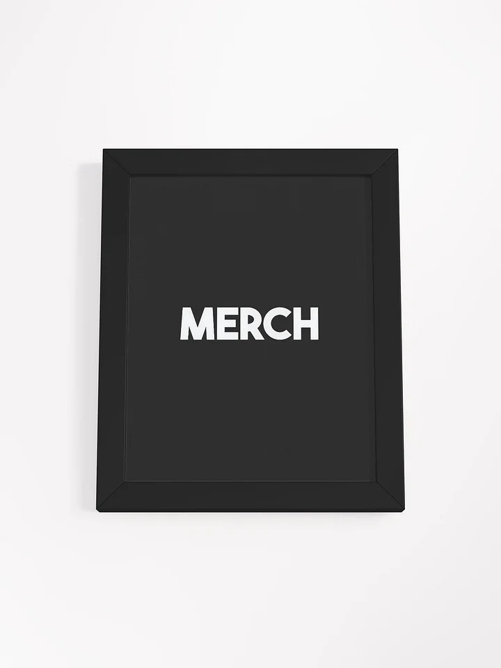 Framed Merch Poster product image (1)
