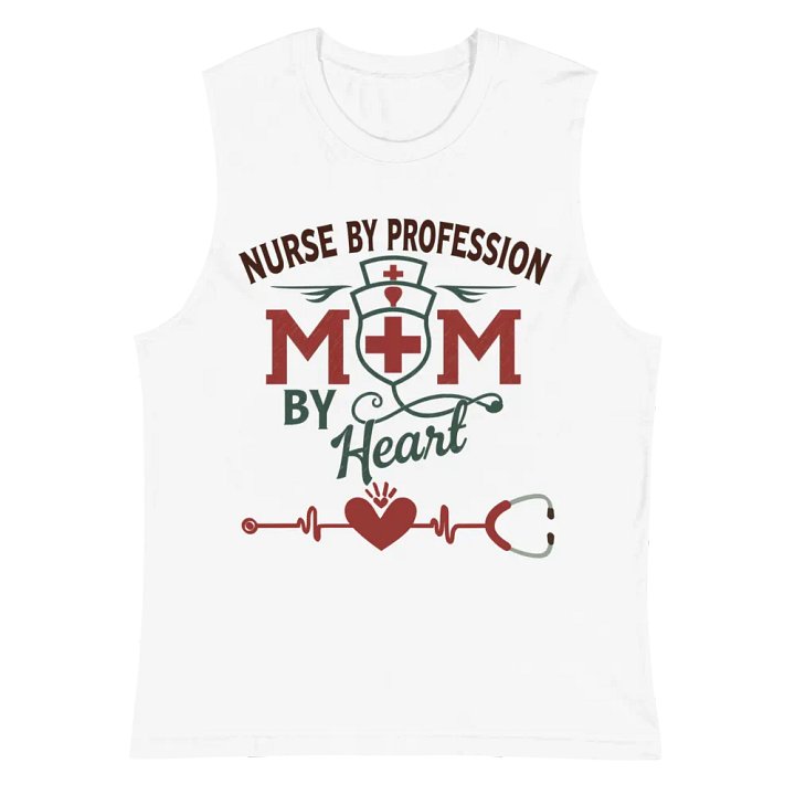 Nurse by Heart Muscle Tank product image (2)