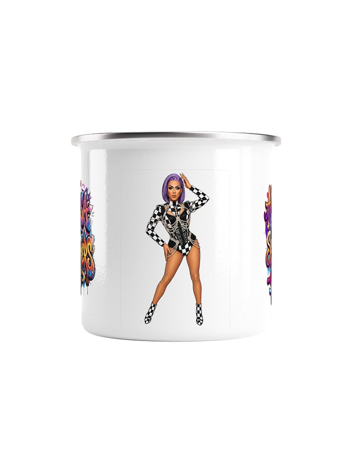 "Queen for All Seasons" Enamel Mug product image (2)