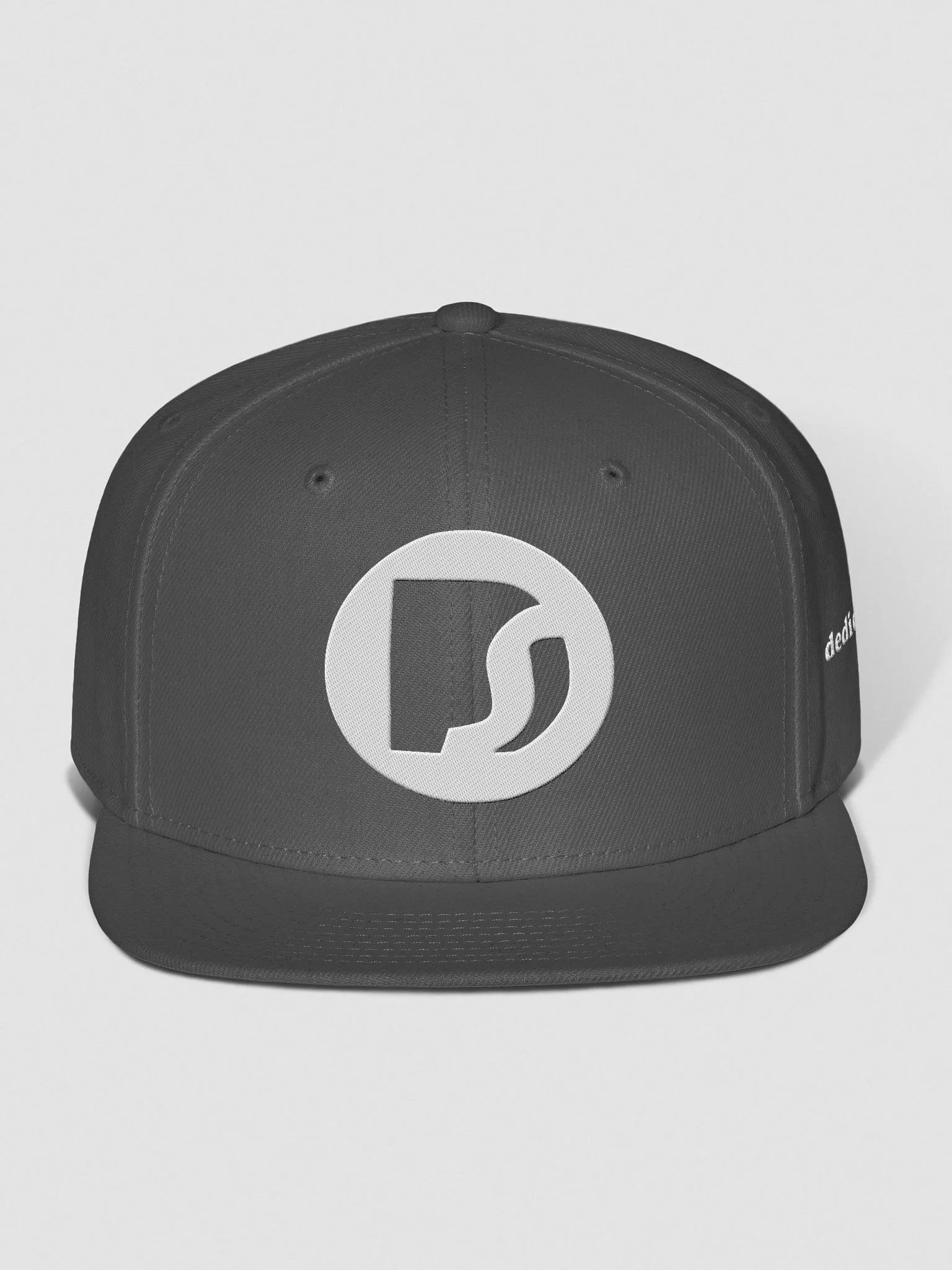 Dedicated Snapback White/Charcoal Grey product image (1)