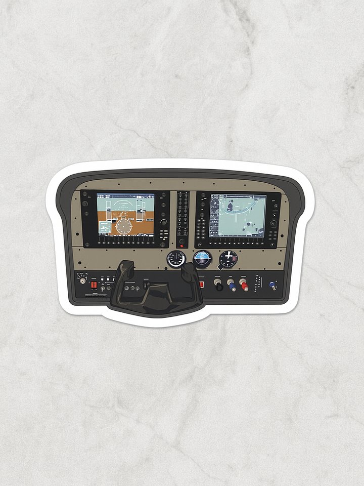 G1000 Cockpit Sticker product image (1)