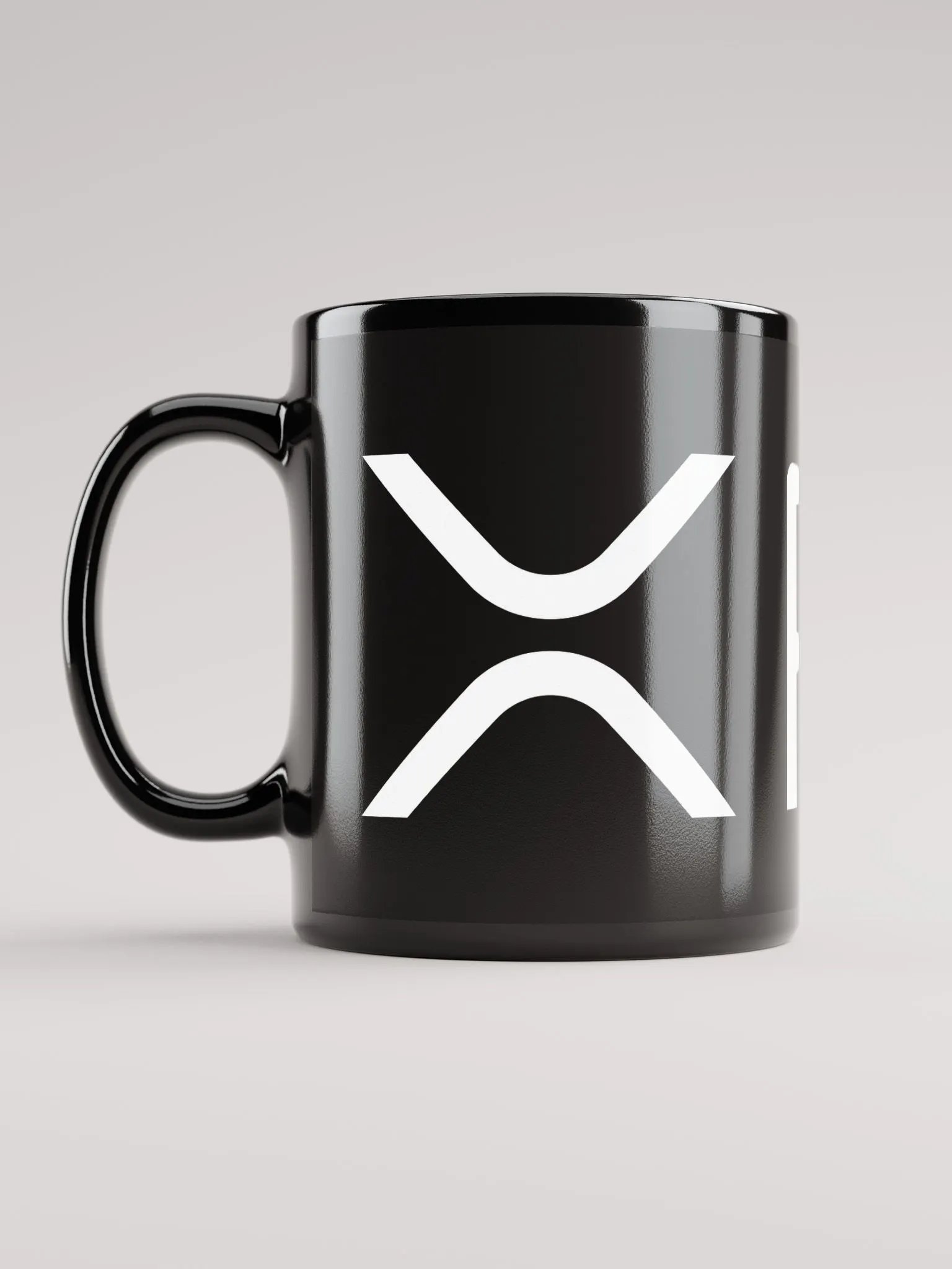 XRP Logo Black Mug product image (4)