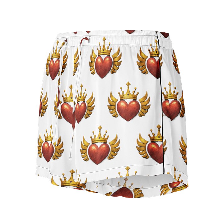 Kingdoms Crest All-Over Print Women's Pajama Shorts product image (1)