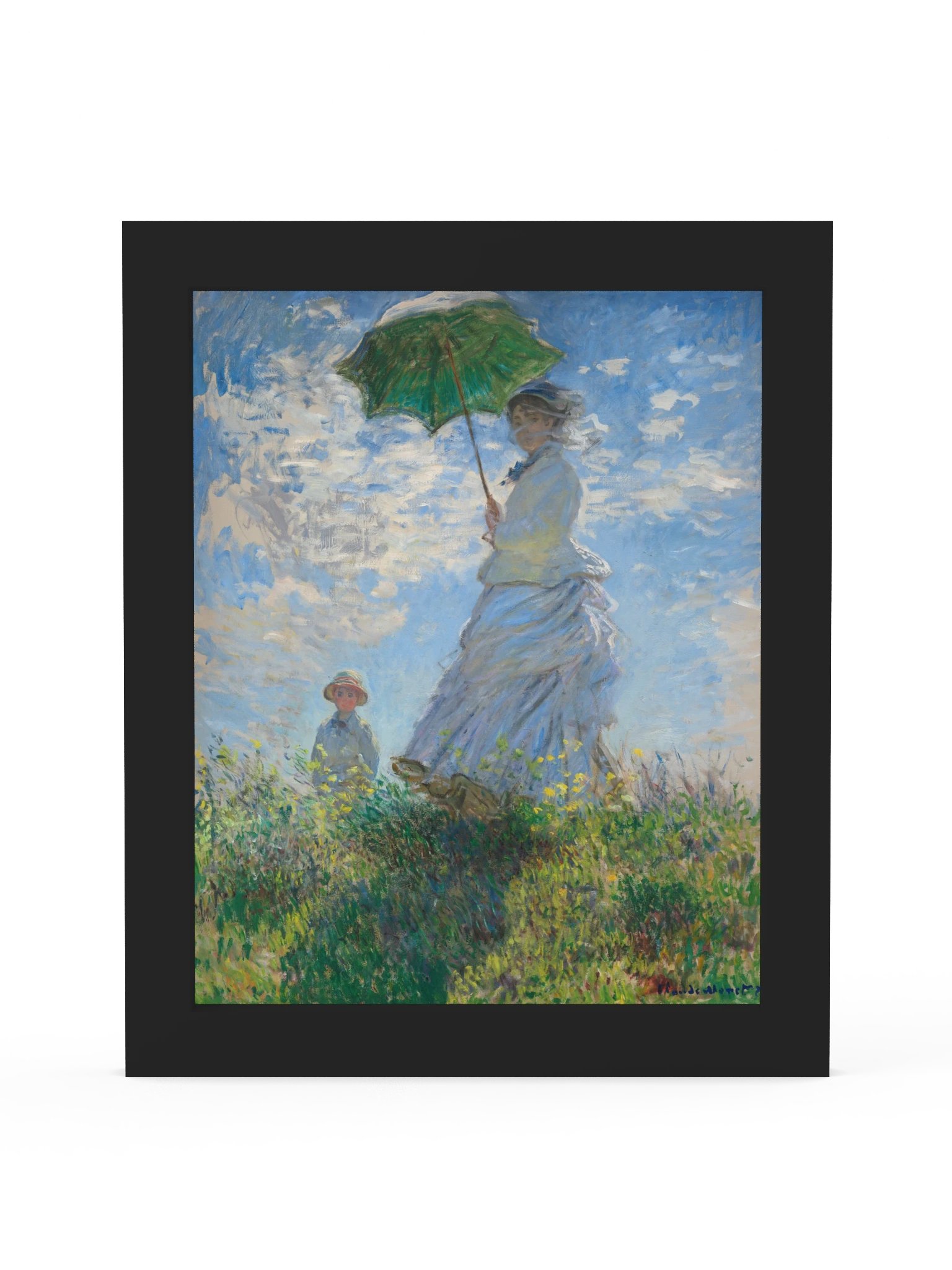 Claude Monet, Woman with a Parasol (1875) Fine Art Print product image (71)