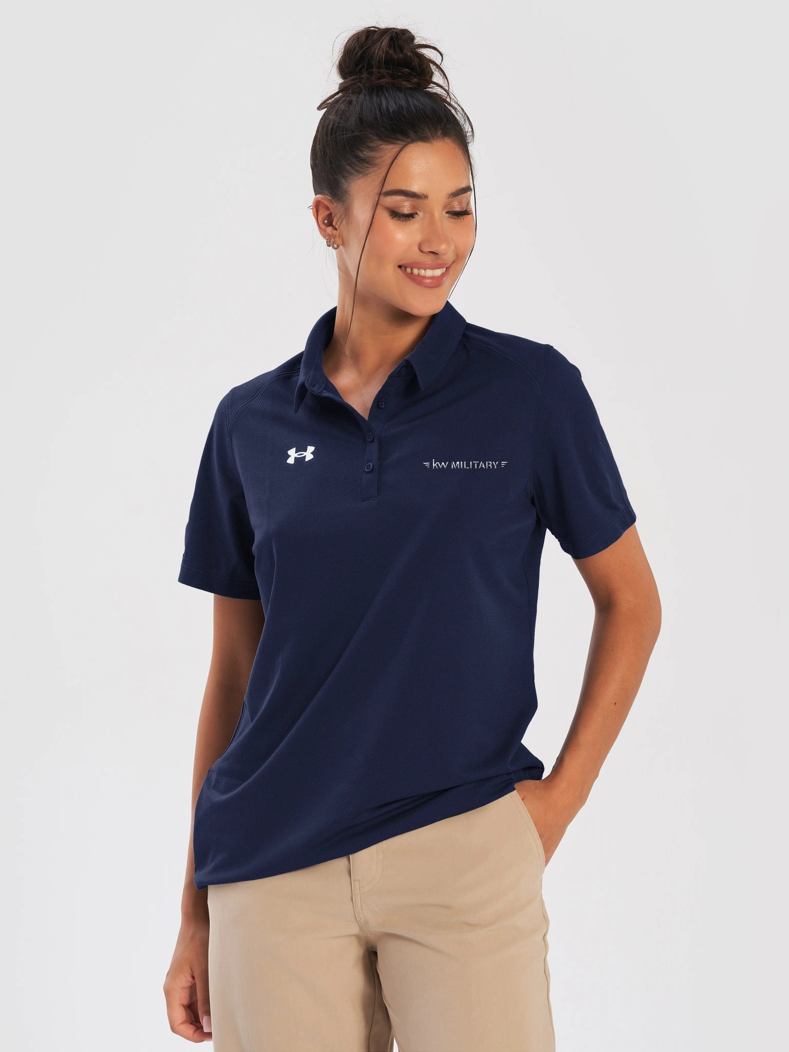 KW Military Community Under Armour Women's Polo product image (9)