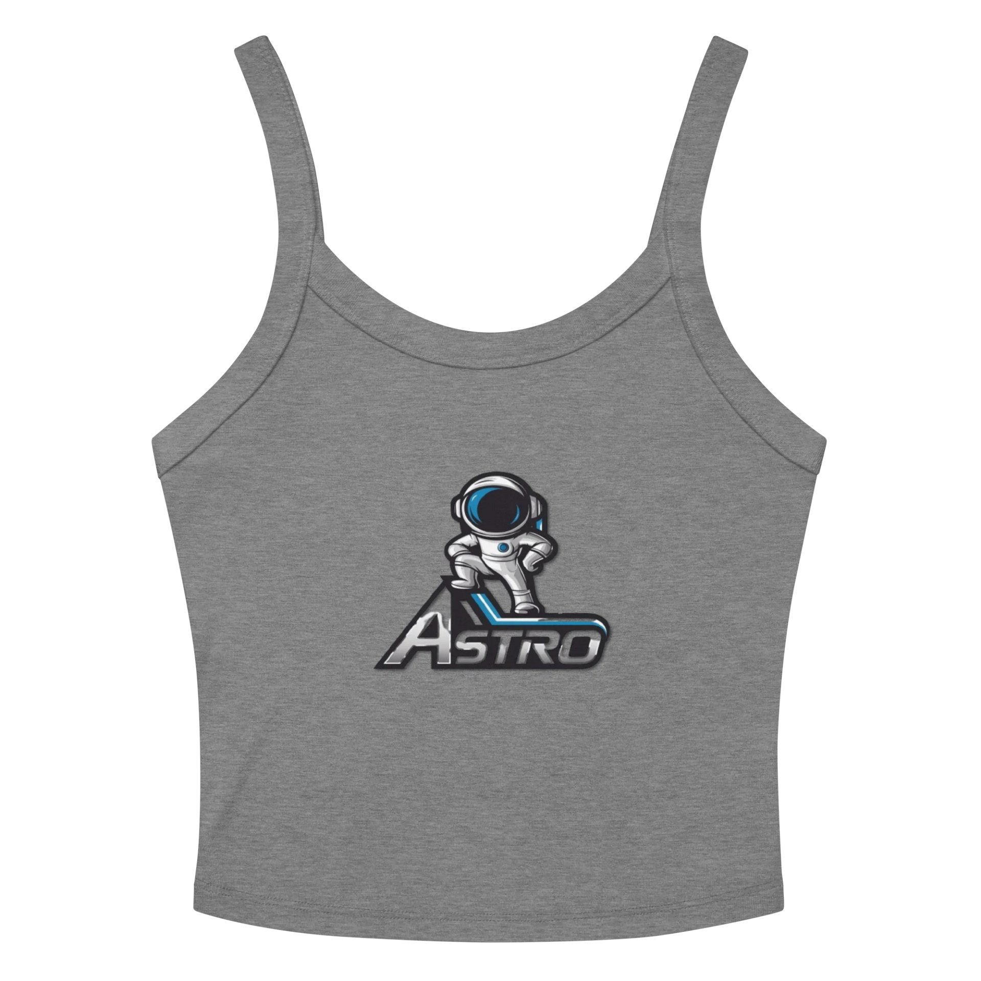 Women’s Micro-Rib Tank Top Astro Design – Stretch Fit XS-2XL product image (3)