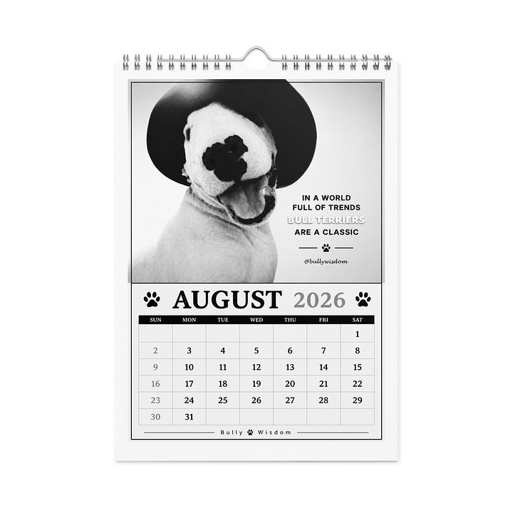 2026 Calendar by Bully Wisdom product image (2)