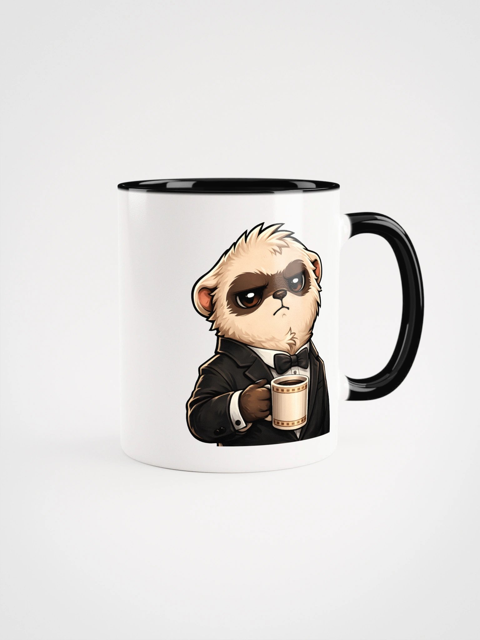 Ferret Wolf Mug – Caffeine with Class product image (1)