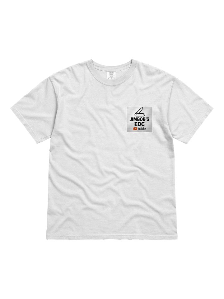 JimBob's EDC Logo T-Shirt - Embroidered Penknife Design product image (1)