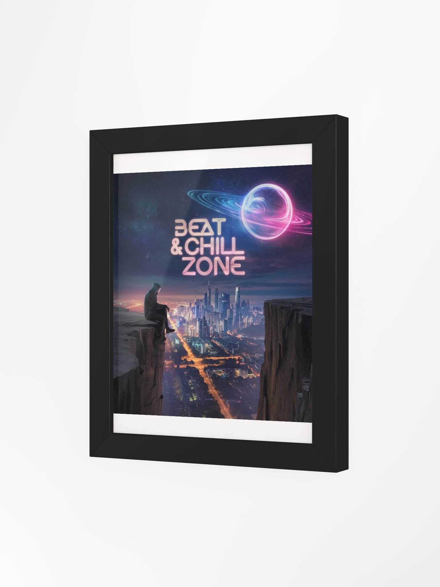 Starry City Beat Framed Poster product image (33)