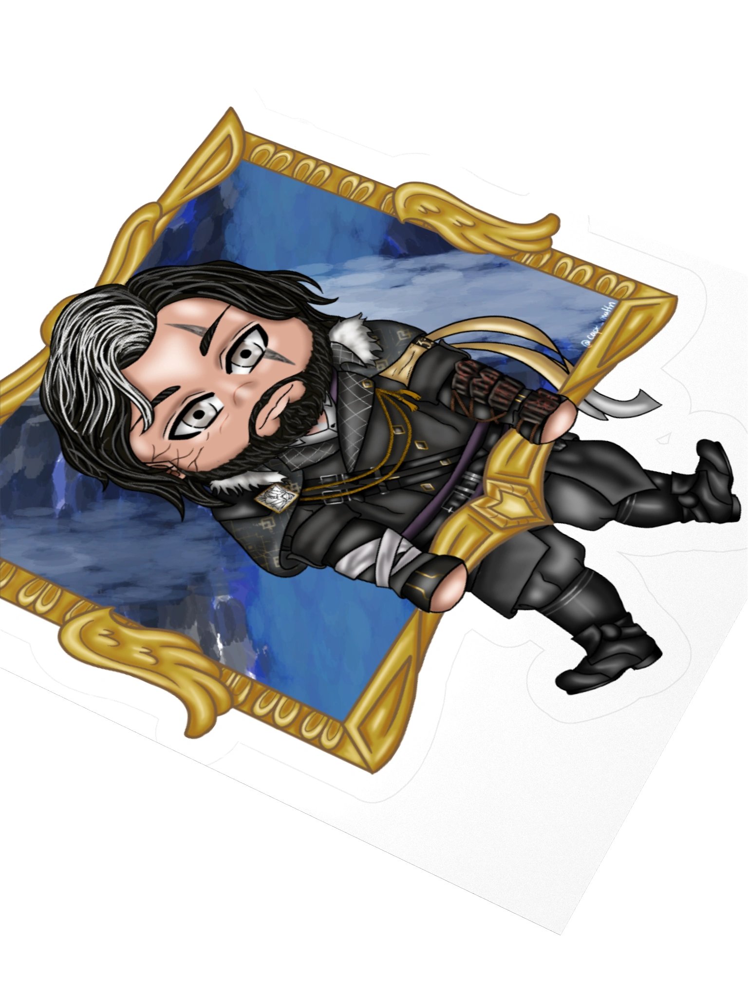 Chib Swordsman Sticker product image (9)