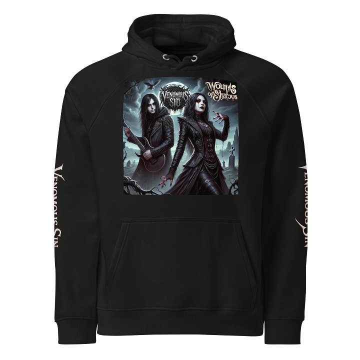 Wounds of Shadows Unisex Raglan Hoodie product image (1)
