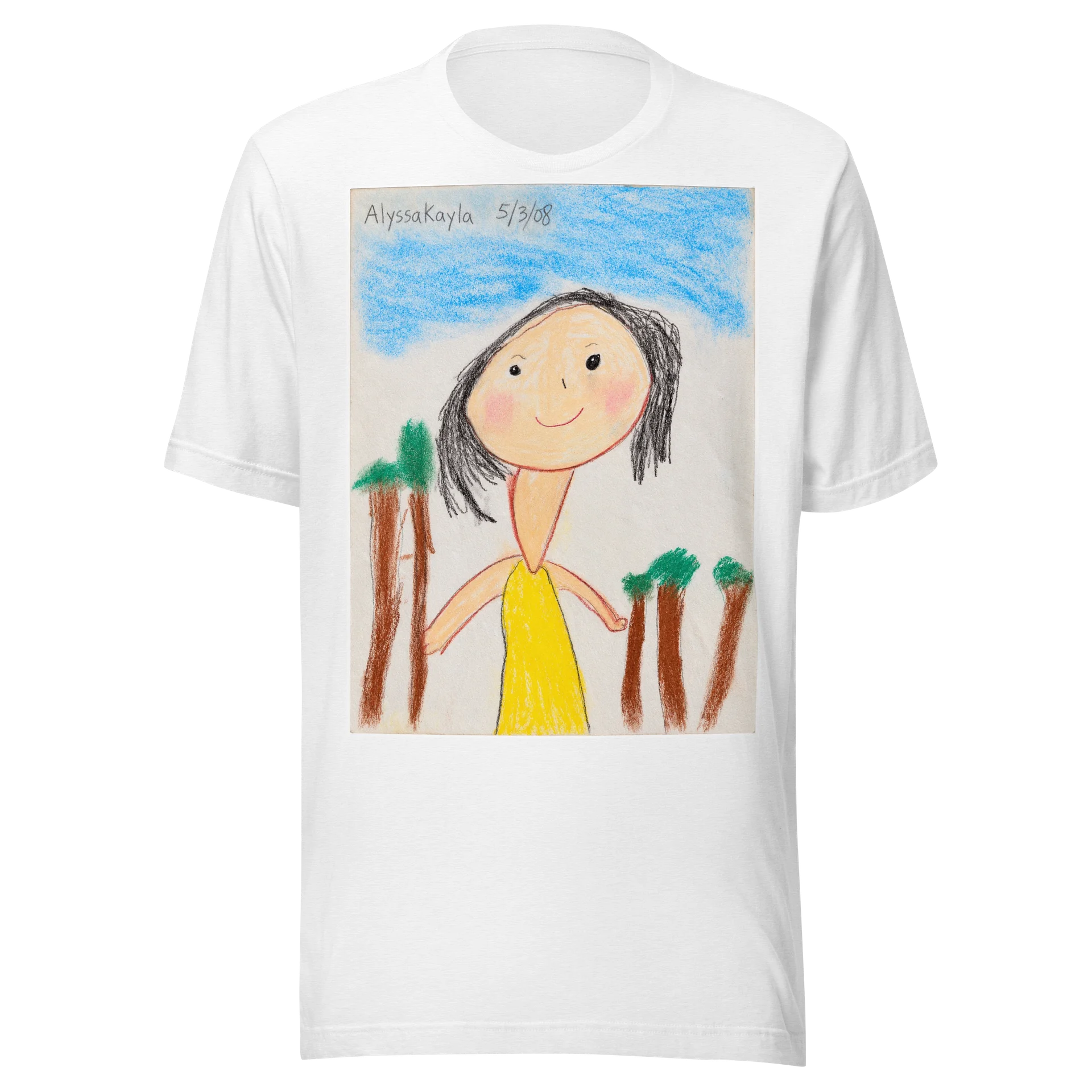AK’s Mom in a Yellow Dress T-Shirt product image (1)