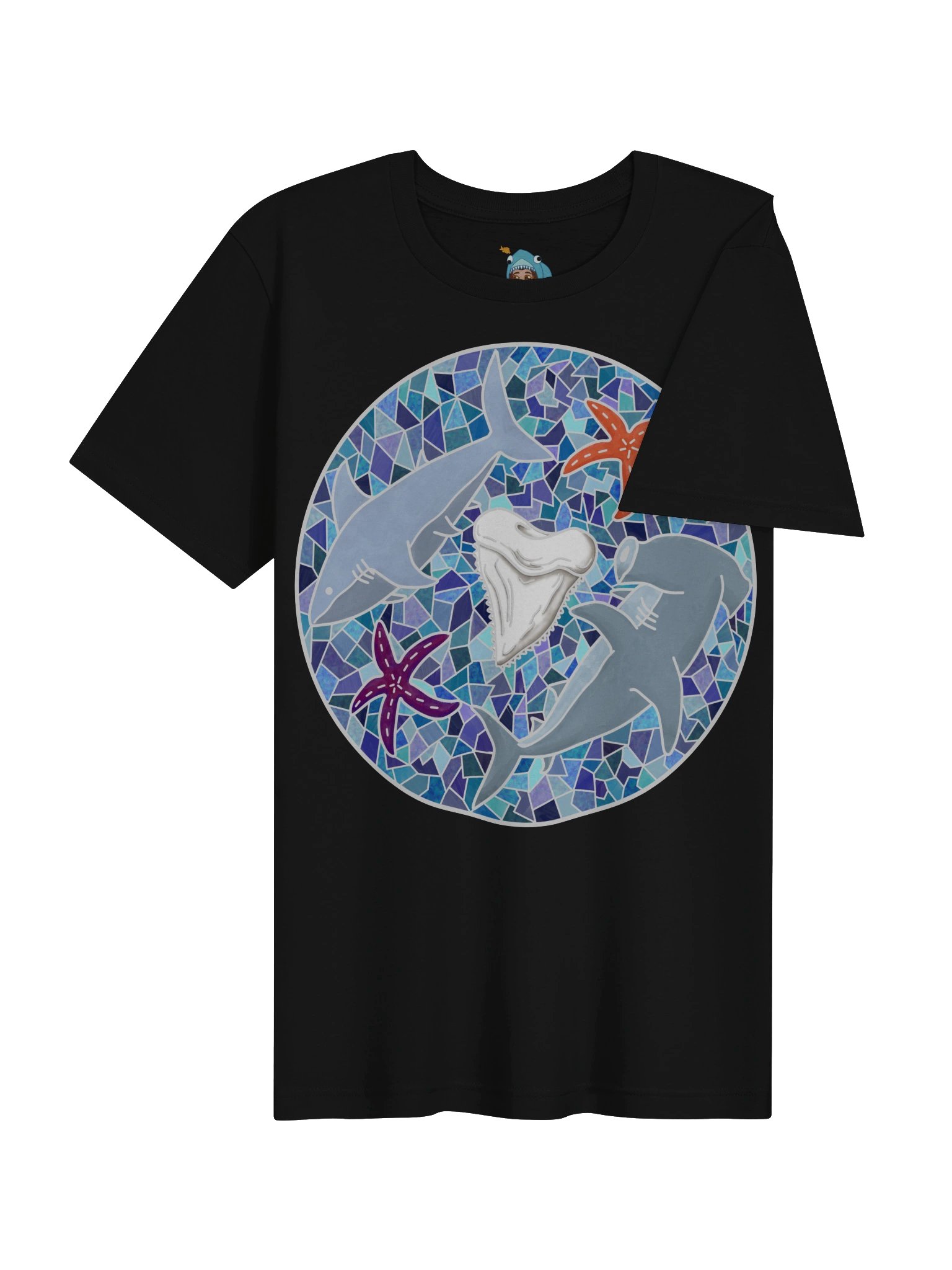 Mosaic Sharks Tee product image (18)