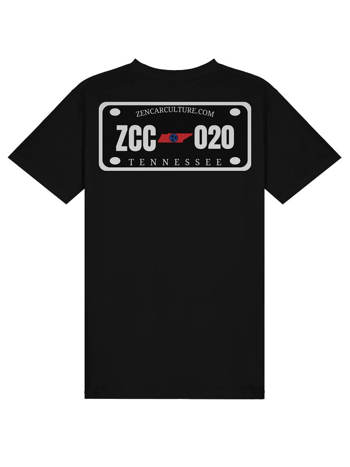 ZCC Tennessee License Plate Premium Tee product image (1)