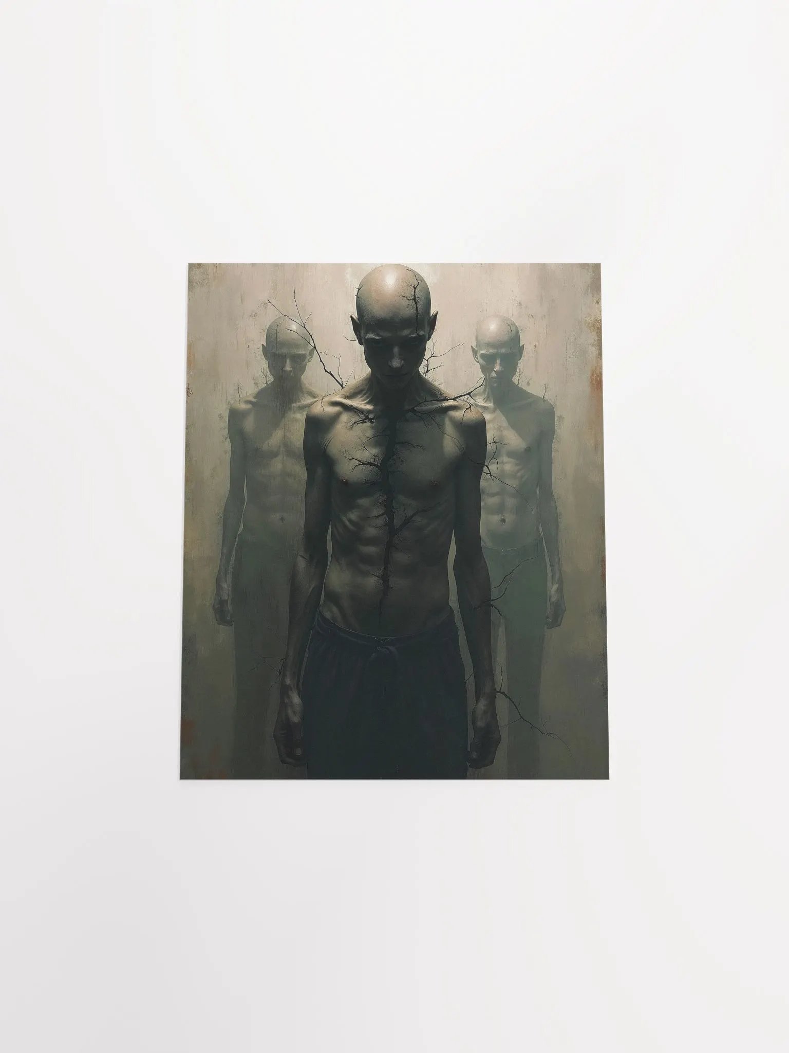 Fractured Echoes Matte Poster product image (29)