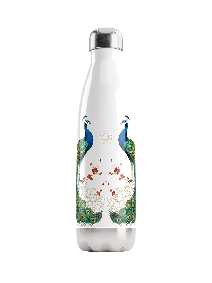 Peacocks in Harmony · Parichad Lotus Bottle product image (1)