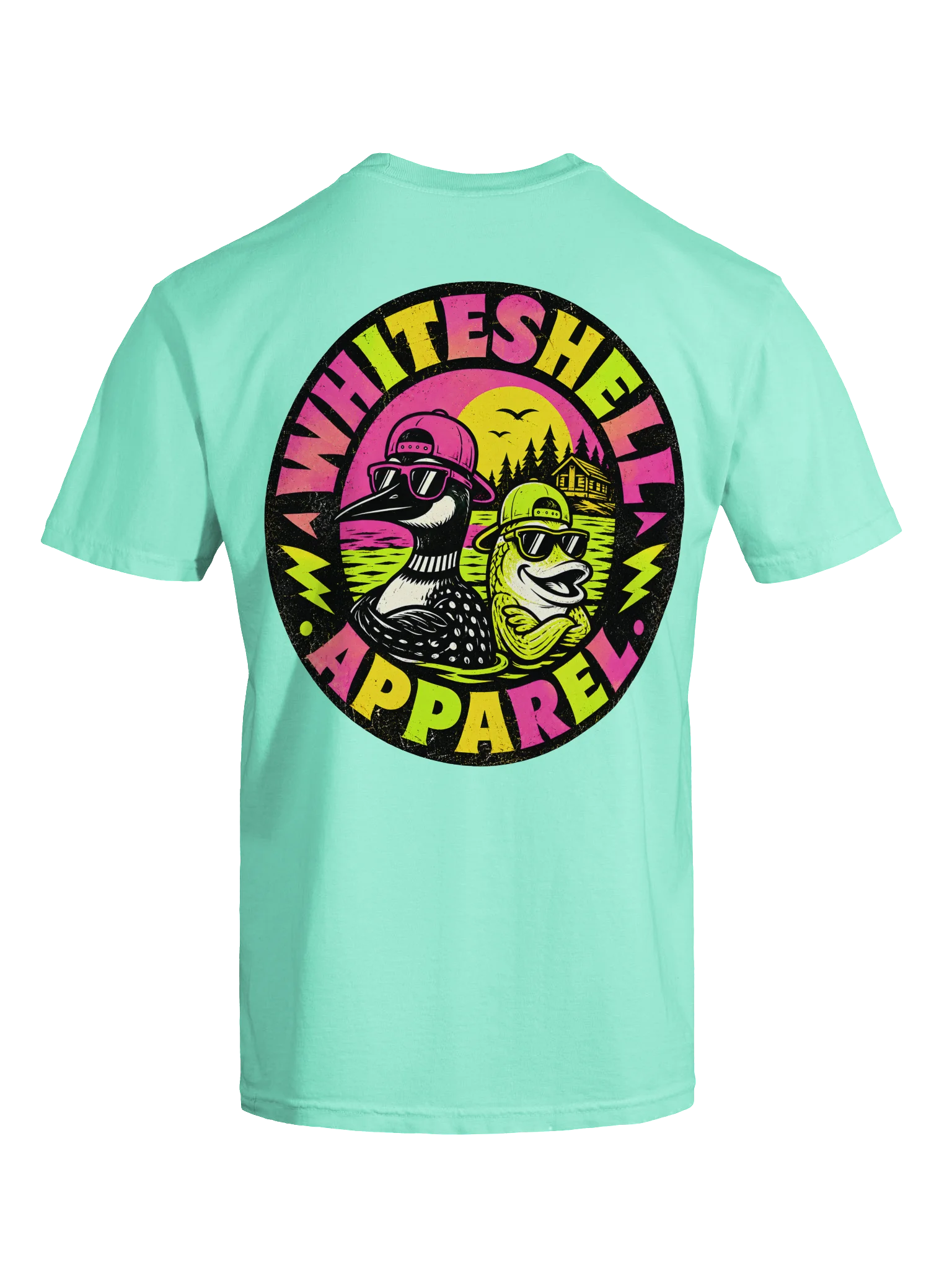 Whiteshell Apparel Neon Loon Tee product image (4)