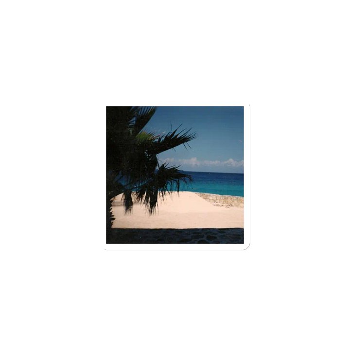 Tropical Paradise Die-Cut Magnet product image (1)