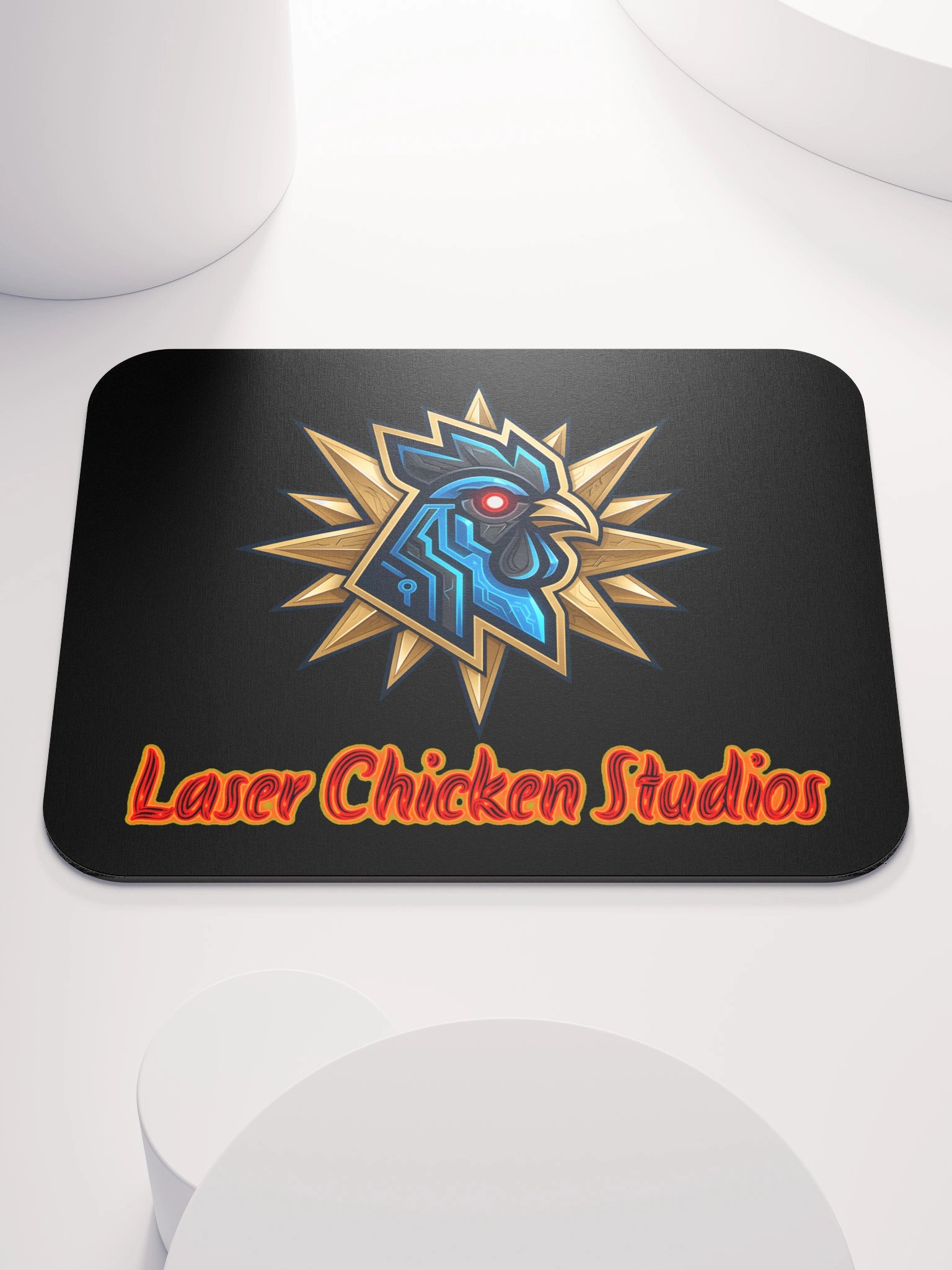 Laser Chicken Studios Neon Bird Mouse Pad product image (1)