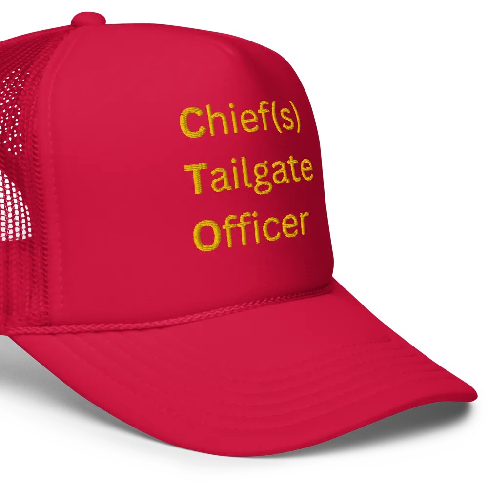 Chief(s) Tailgate Officer Trucker Hat product image (7)
