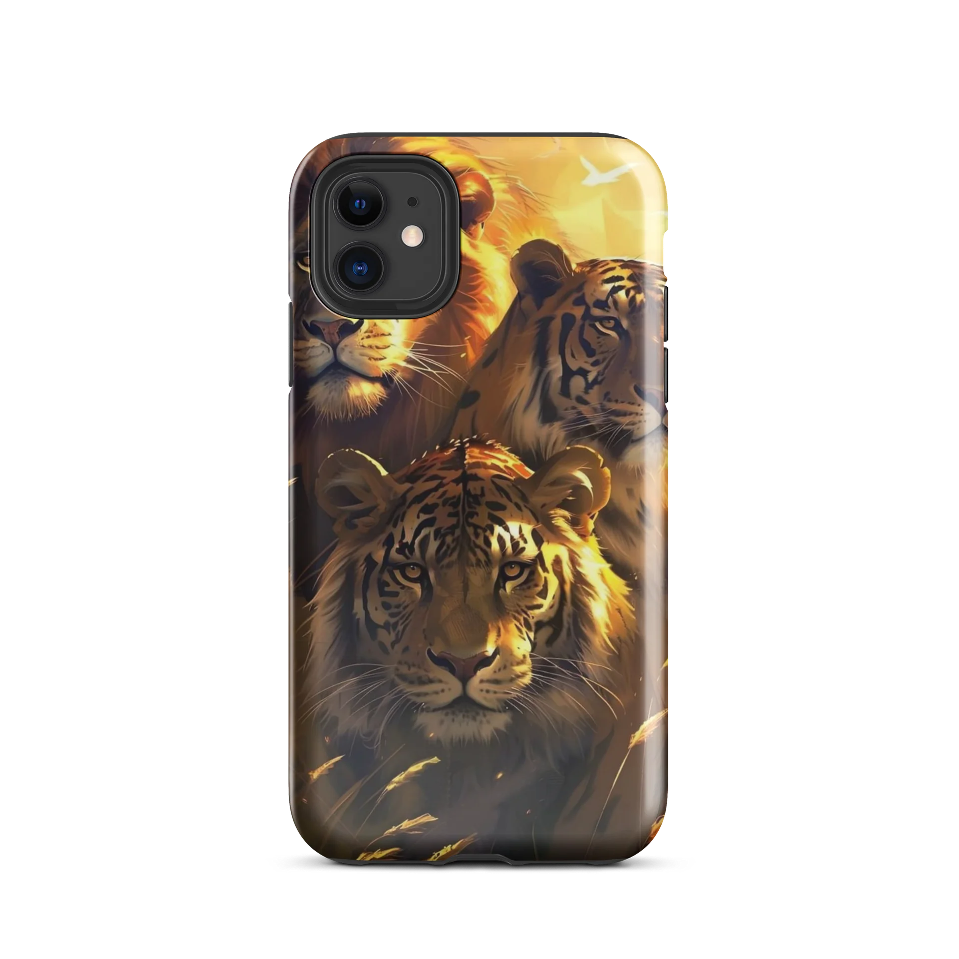 Golden Big Cats Tough iPhone Case product image (55)