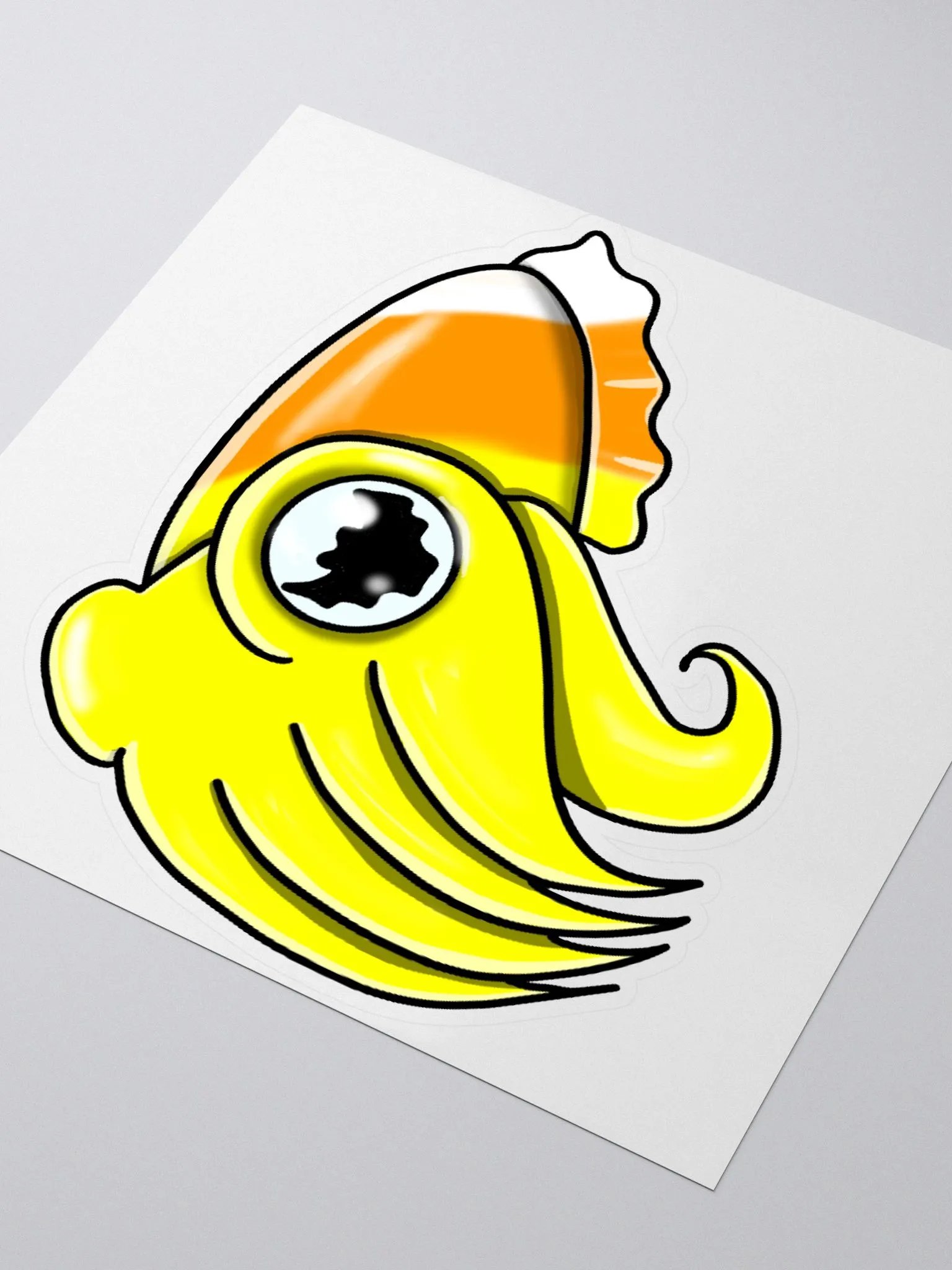 Candycorn - Cuttlefish costume sticker product image (3)