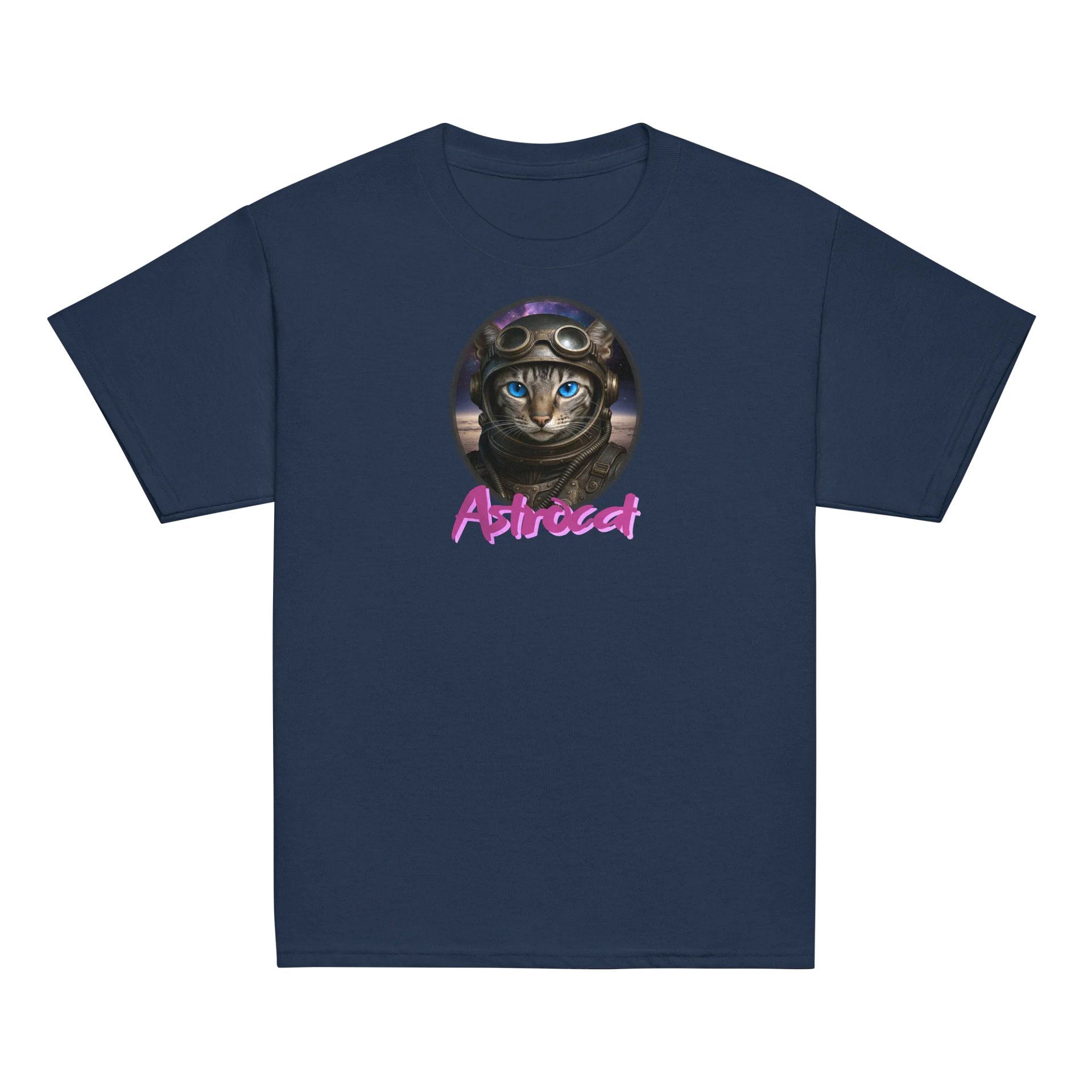 Astrocat, youth model, classic t-shirt product image (13)