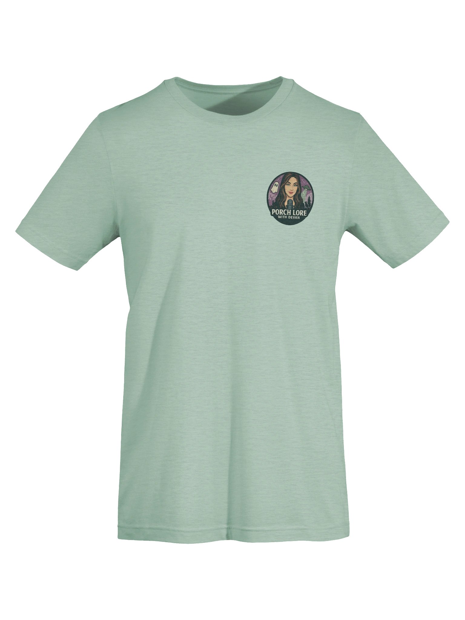 MOBILE MOTHMAN W/ FRONT LOGO SUPER SOFT T-SHIRT (HEATHERED COLORS PT.1) product image (7)