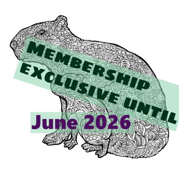 Coloring Club 3: Capybara Family - December, 2025 product image (1)