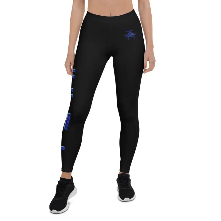 LETHL Yoga Pants w/heart - Black product image (1)