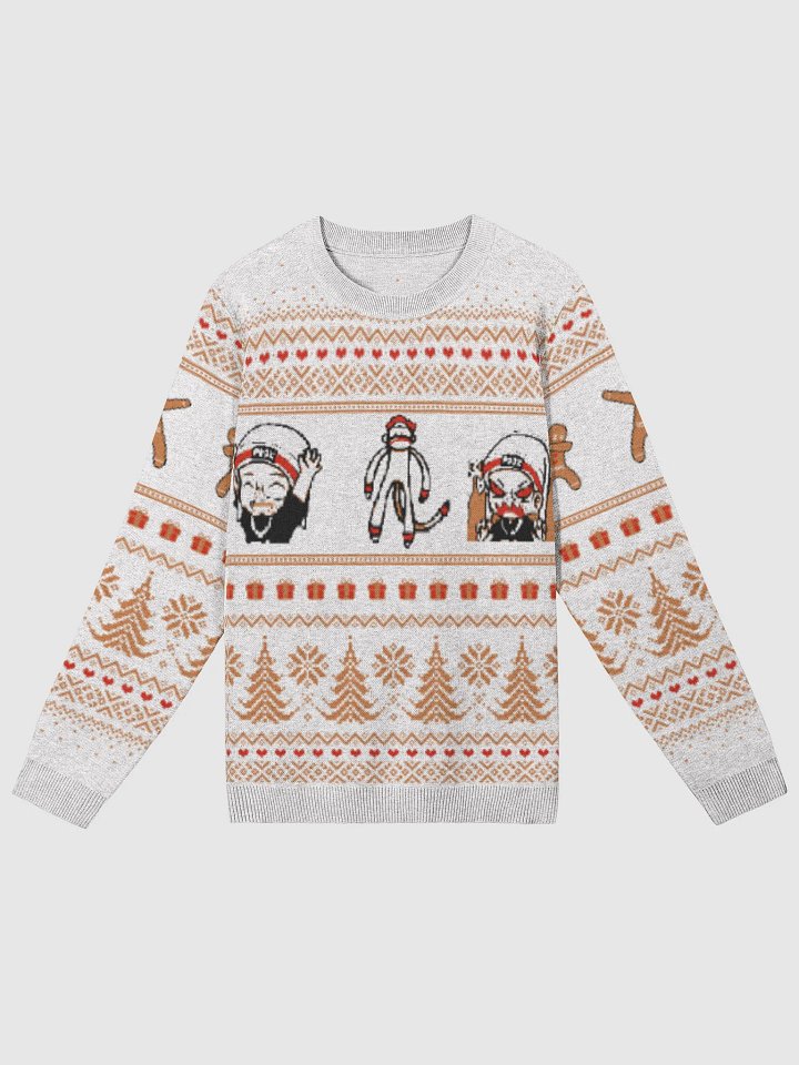 Gingerbread Sox Holiday Sweater product image (1)
