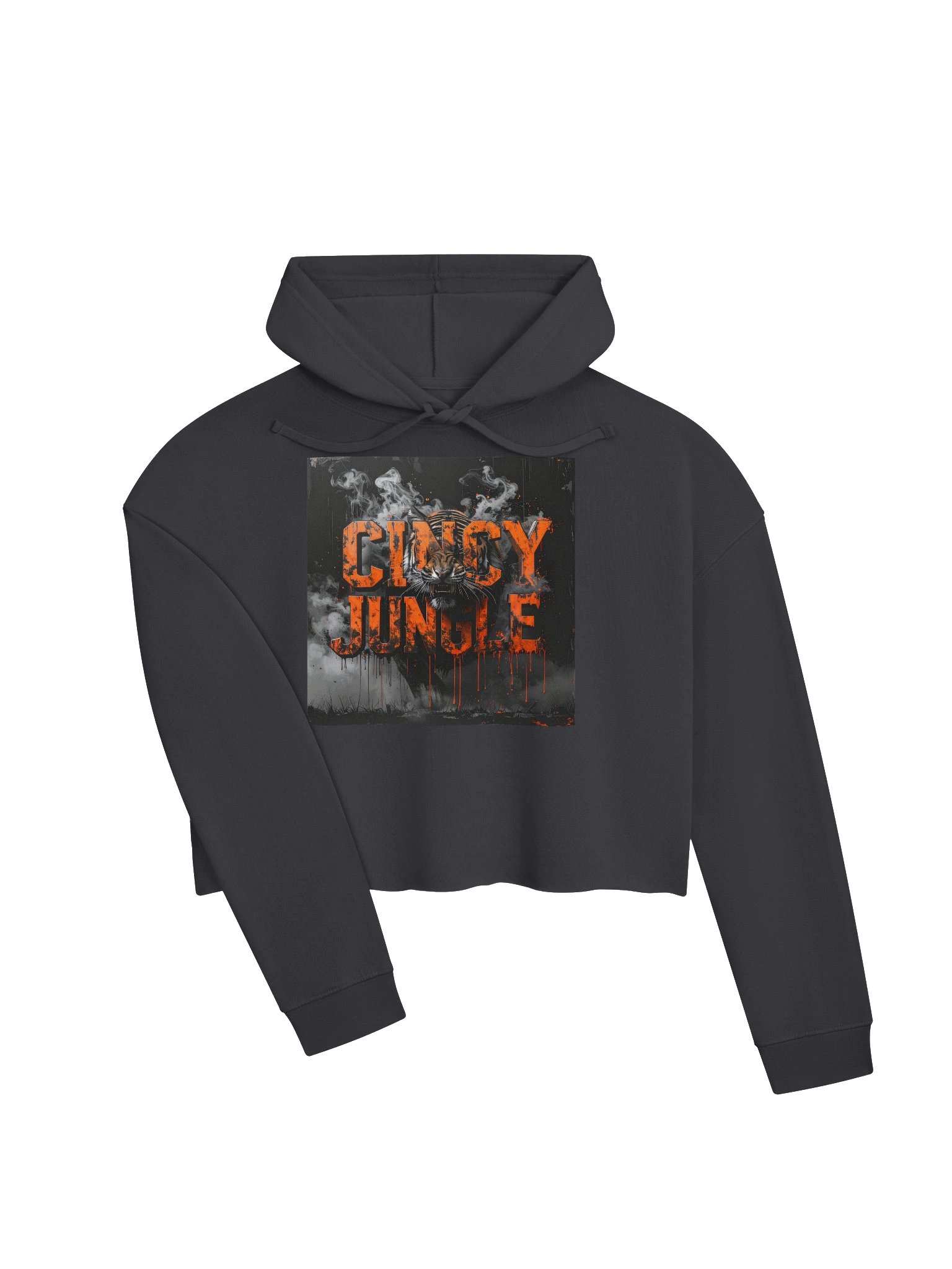 Cincy jungle crop hoodie product image (6)