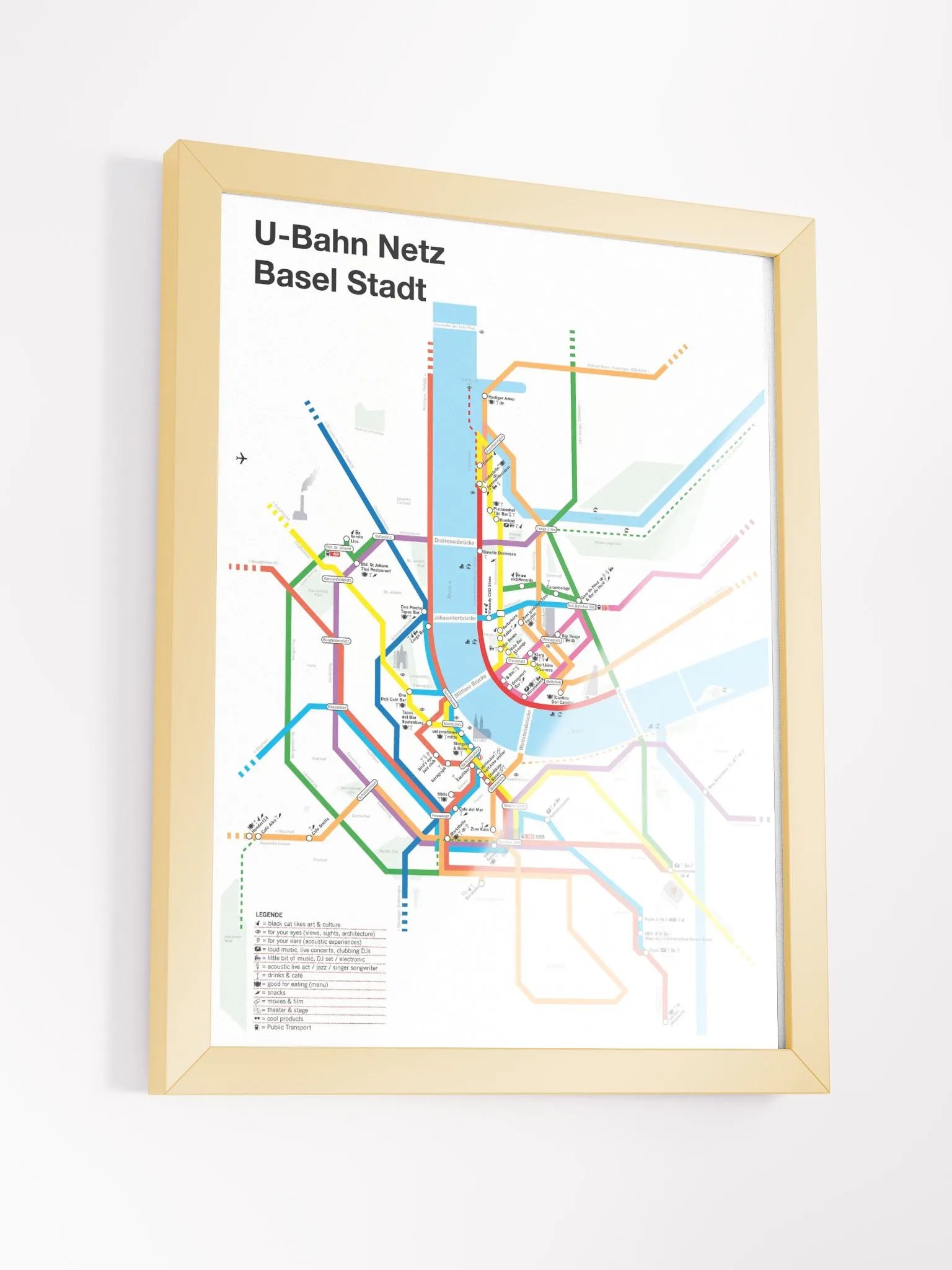 U-BAHN • framed Poster • collectors edition ⭐️⭐️⭐️⭐️⭐️ product image (11)