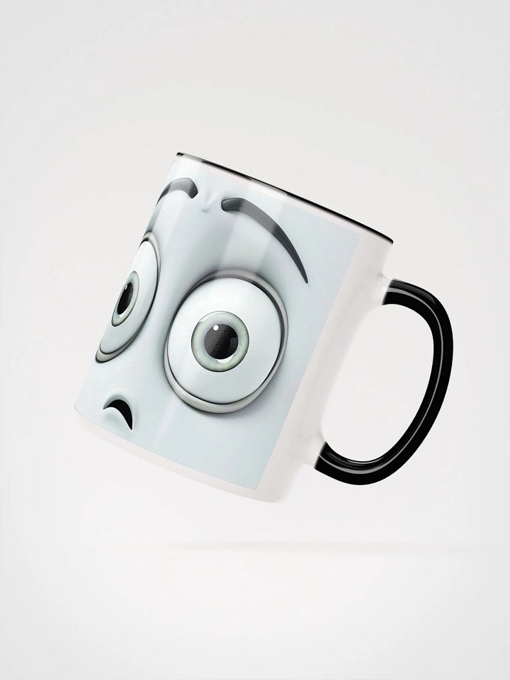 Surprised/Worried Expression Mug: Start Your Day with a Twist! product image (3)