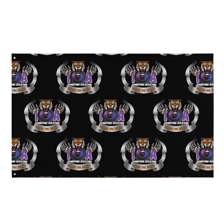 Black Ironton Auditor Flag product image (1)