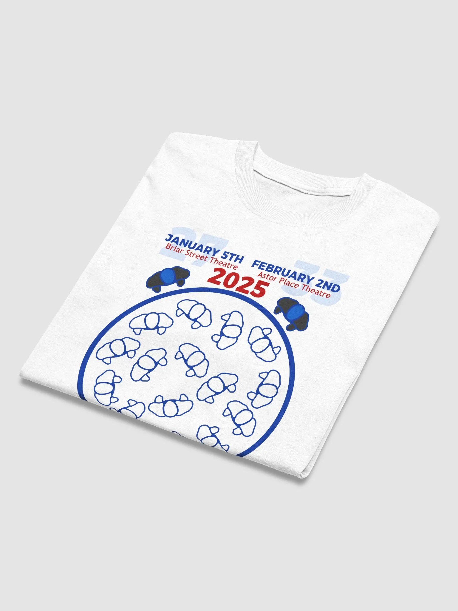 Blue Man Group's Farewell to An Era Fan Heavy Cotton T-Shirt product image (4)