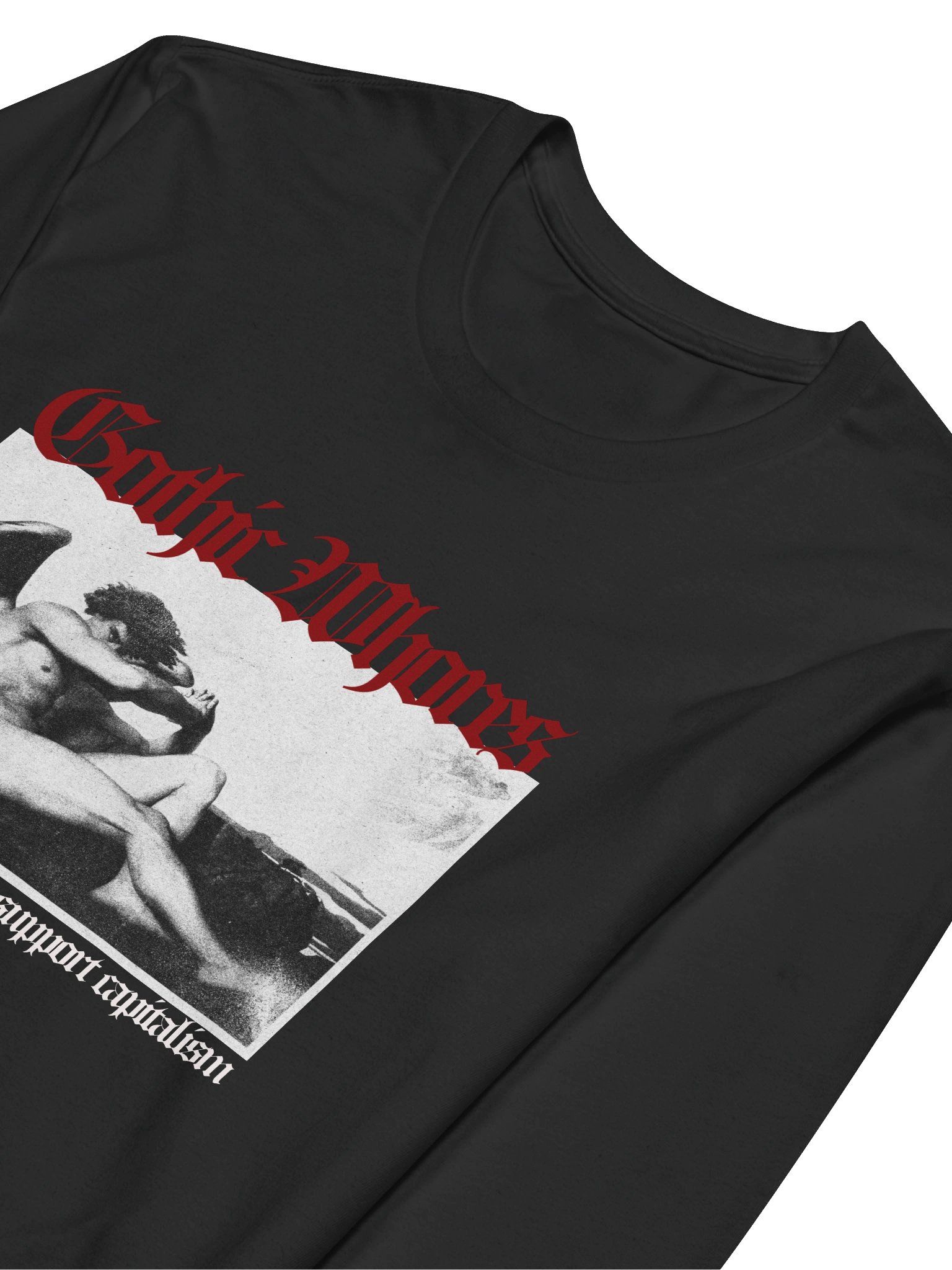 Gothic Whores v2 Fitted Long Sleeve Crew Neck product image (3)