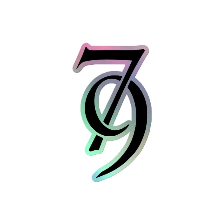 S7VNTY9 Logo Holo Sticker product image (2)